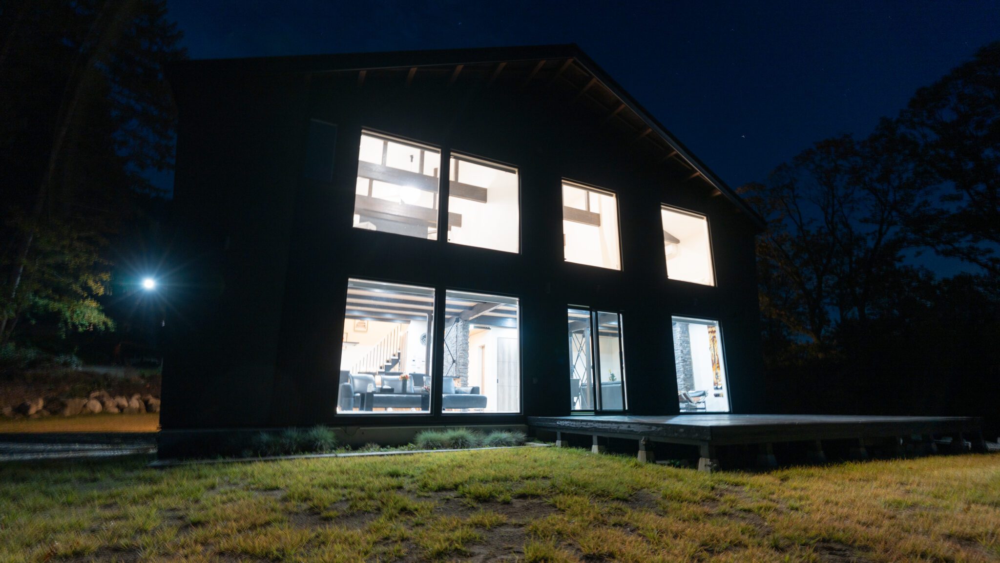 Kibeje Hakuba Back Deck and Yard
